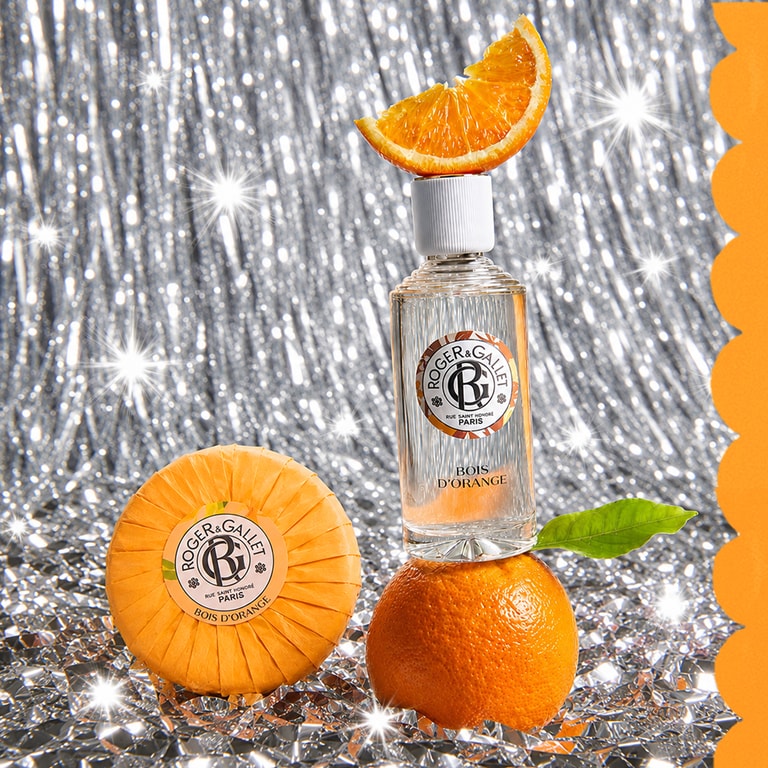 Bois d'Orange Χριστουγεννιάτικο set eau parfumée bienfaisante + αρωματικό σαπούνι