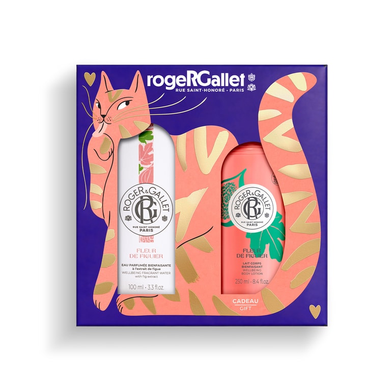 Fleur de Figuier Χριστουγεννιάτικο set eau parfumée bienfaisante + αναζωογονητική λοσίον σώματος