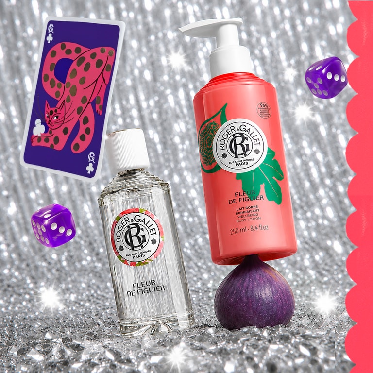 Fleur de Figuier Χριστουγεννιάτικο set eau parfumée bienfaisante + αναζωογονητική λοσίον σώματος