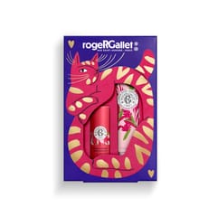 Gingembre Rouge Χριστουγεννιάτικο set beautifying balm χειλιών + αναζωογονητική κρέμα χεριών