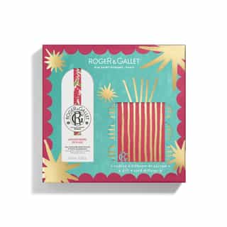 Gingembre Rouge Χριστουγεννιάτικο Set : Eau Parfumée Bienfaisante + Diffuser